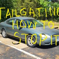 Tailgating How to Make Highways Safer