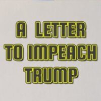Impeach Trump Letter